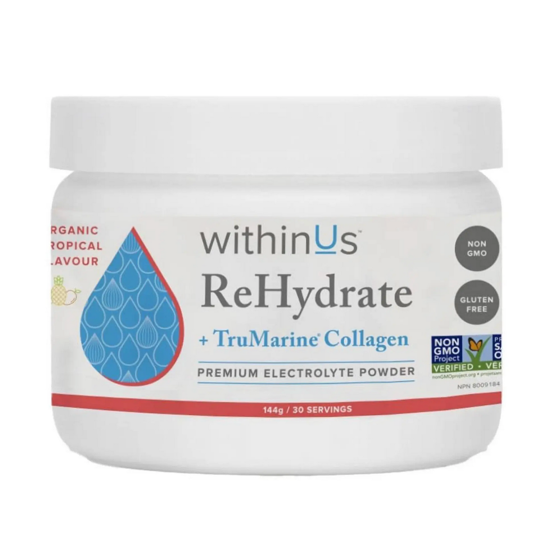ReHydrate +TruMarine Collagen Jar - TROPICAL