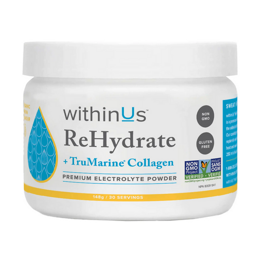 ReHydrate+TruMarine Collagen Jar - Lemon