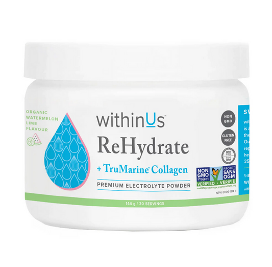 ReHydrate +TruMarine Collagen Jar - Watermelon Lime